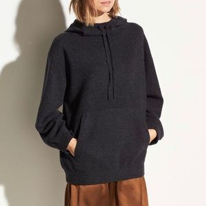 Vince Cashmere Double Layer Hoodie